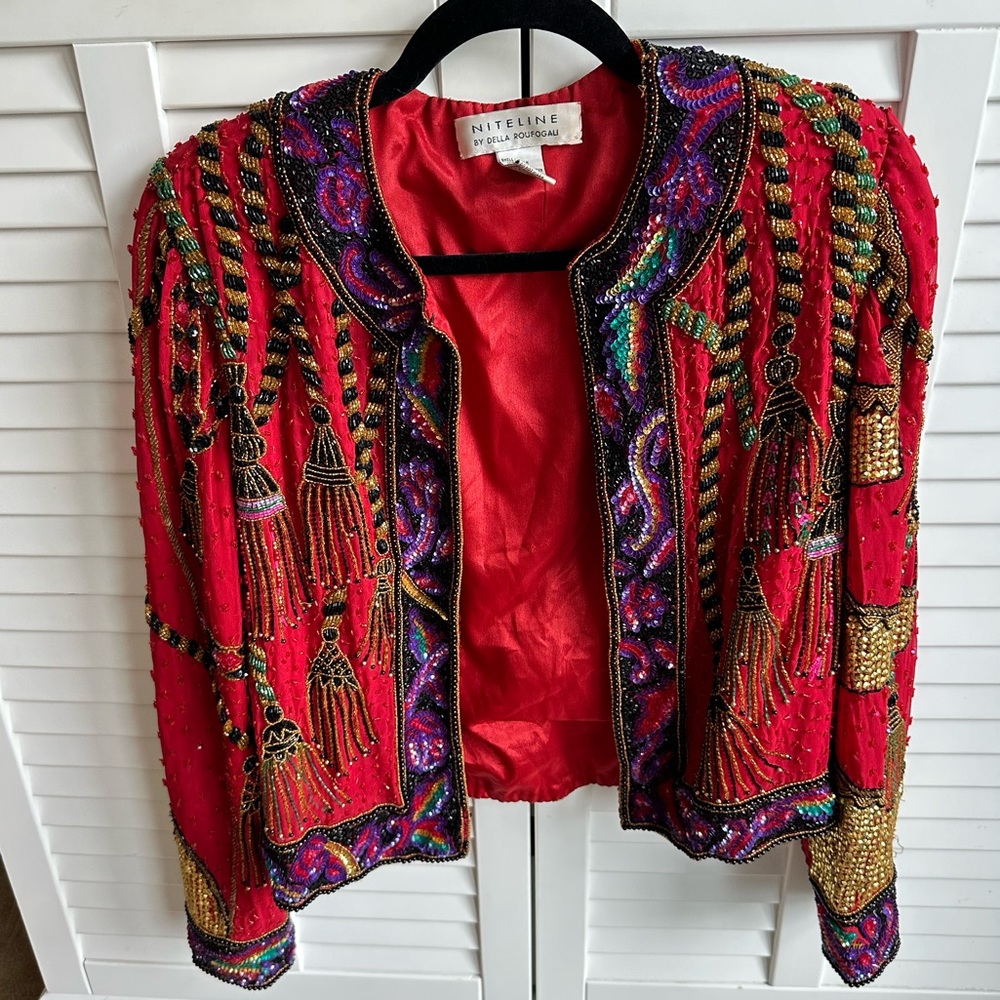 NITELINE BY DELLA ROUFOGALI Vintage Jacket